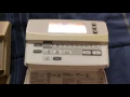 Honeywell Chronotherm Comparison