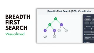 Breadth First Search Algorithm BFS in AI Graph Traversal Explained with Animation
