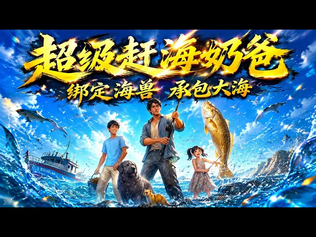 超级赶海奶爸绑定海兽承包大海