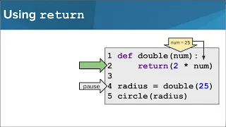 Returning Values from Functions
