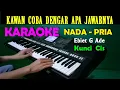 Download Lagu BERITA KEPADA KAWAN - Ebiet G. Ade | KARAOKE NADA PRIA, HD