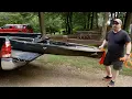 Ascend 10T sit-on-top fishing kayak review first time in the water during a Bass fishing trip