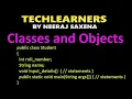 Classes and objects in java