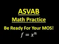 ASVAB Math Practice - Get Your MOS