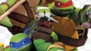 سلاحف النينجا ليو ضد راف 