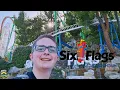 Packed Day at Six Flags Awesome Coasters and Updates March 2026