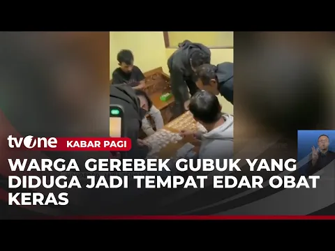 Warga dan Banser di Wonosobo Gerebek Bandar Narkoba di Gubuknya
