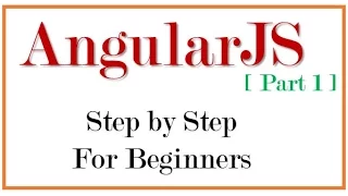 0 AngularJS Step by Step -