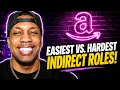 Easiest Vs Hardest Indirect Roles Working At AMAZON Warehouse