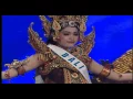 Full Performance Catwalk Traditional Costume 39 Konstetan Puteri Indonesia 2016 Kostum Tradisional