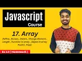 Array in Javascript Javascript Tutorial In Hindi