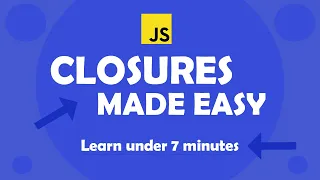 Closures in JavaScript Under 7 minutes