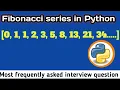 Write a Python program to generate the Fibonacci series up to a given number Fibonacci series