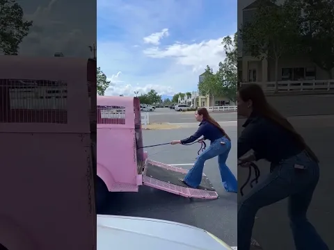 Girl Showed the World’s Most Beautiful Horse 🐴✨
