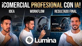 Así hice un anuncio de auriculares con IA | Lumina + Seedance 2.5