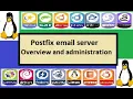 Postfix email server review and administration