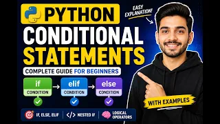 Learn Python Conditional Statements in One if else elif in Python