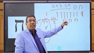 حروف اللغة العبرية 