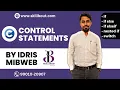 Control statements in c language by idris mibweb SkillBout