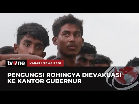 Warga Aceh Evakuasi Pengungsi Rohingya ke Kantor Gubernur