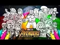 Avengers Infinity War Cover Coloring page Marvel LEGO Superheroes