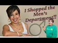 I Shopped the MENS SECTION Tips for Styling Mens Clothes Cute Outfit Try On Haul
