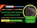 Python Ansible API PyATS Cisco Devnet - Automation Sagar 07-Aug-2023 9PM IST Weekdays