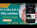 fully Explained TCS IRA JAVA 18th APR SOL TCS IRA JAVA TCS PRA JAVA CODE DORAEMON JAVA TUTORIAL
