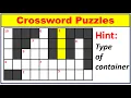 How smart are you Crossword Puzzles-02 EnglishPuzzle Questions Tricky Riddels BrainTwisting WordGame