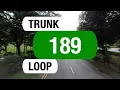 Tower Transit Trunk 189 Bus Service Route Visual