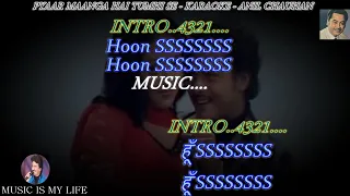 pyar manga hai tumhi se karaoke with scrolling lyrics eng u0026 