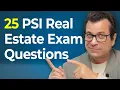 PSI Real Estate Exam 25 Practice Questions