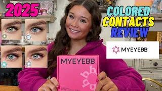 COLORED CONTACT LENS REVIEW - MYEYEBB