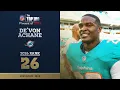 26 De Von Achane RB Dolphins Top 100 Players of 2026