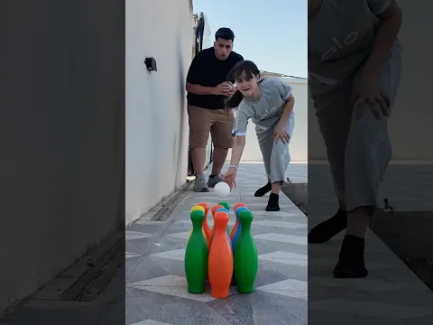 تحدي البولينج أنا وسيلين.. صدمتني! 🤯 شوفوا منو فاز؟ 🎳🔥