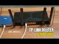 How to Set Up a New TP-Link Wi-Fi Router Reset Configure