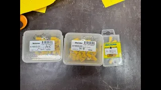 Running out of yellow 6 mm ring terminals . – One missing.