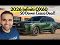 The 2026 Infiniti QX60 is the Best Luxury SUV Lease Deal in February 2026