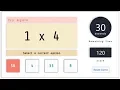 Multiplication Quiz Game built with JavaScript
