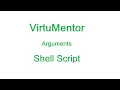 Shell Script Part 4 - Argument
