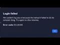 Fix EA App Error Login Failed Error Code EC 10005