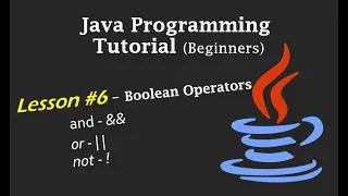 Java Programming Tutorial - Lesson