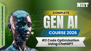 Optimize Java Code Using ChatGPT Performance Tuning with AI NIIT GenAI Course M5S2
