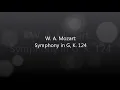 Mozart - Symphony No. 15 in G, K. 124 [complete]