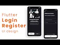 Login Register Page Ui Design Tutorial Flutter Speed Code