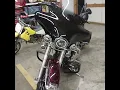 Harley Davidson Heritage Softail with Memphis Shades batwing