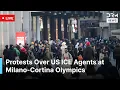 LIVE Milan Protests Against ICE Role at 2026 Winter Olympics - Demonstrators Demand Exclusion