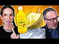 Irish People Try Indonesian Drink Flavourings (DURIAN!!)