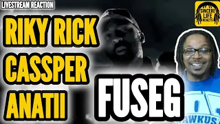 riky rick x cassper nyovest x anatii fuseg livestream reaction 