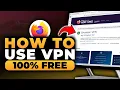 How To Use VPN in Mozilla Firefox 100 WORKS NO Yapping To The Point FAST EASY